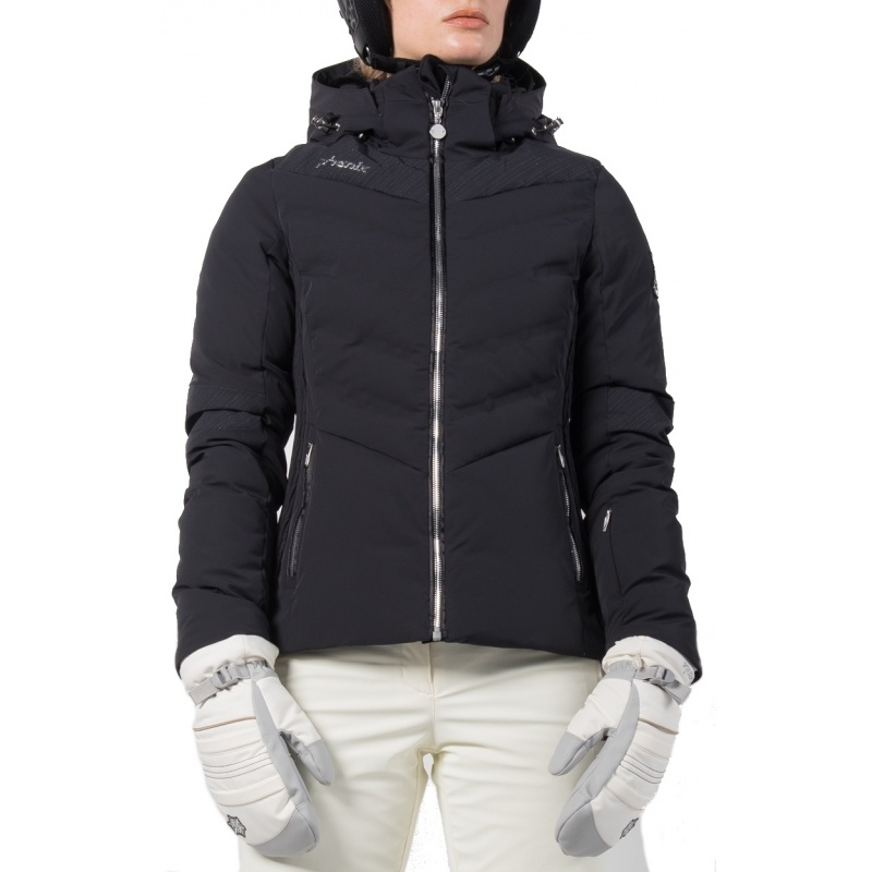 Dámská lyžařská péřová membránová bunda Phenix Grace Diamond Down Jacket barva černá BK2