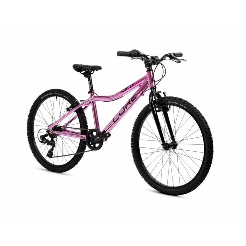 Dětské kolo CORE 24" Al Nipper,1x8s - chromovaný rosé, váha 9,6kg