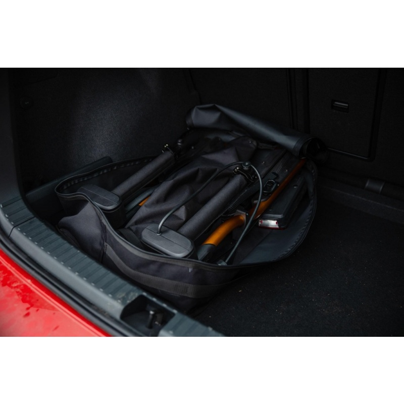 Nosič kol na tažné zařízení TMK FLY 02 - black - Nejlehčí a nejskladnější nosič pro 2 kola.