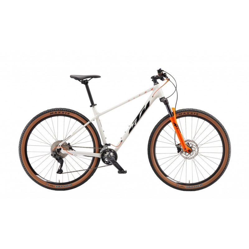 Horské kolo KTM ULTRA FLITE 29 metallic white (black + orange) model 2024