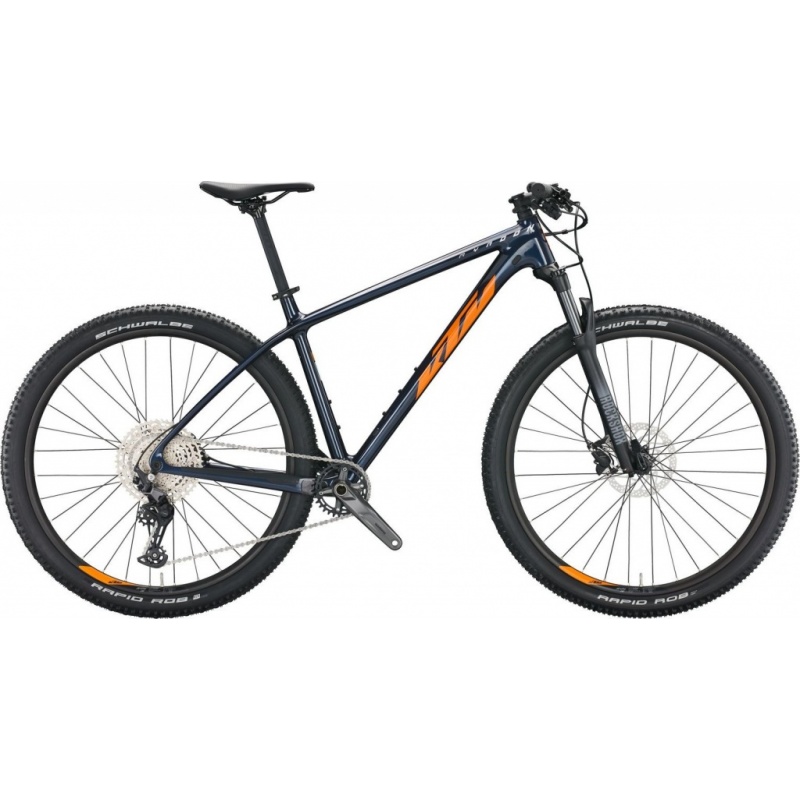 Horské karbonové kolo KTM MYROON PRO 29 barva lesklá modrá model 2022