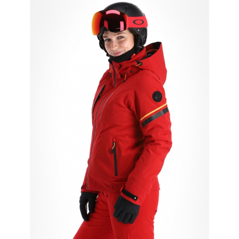 Dámská lyžařská bunda Icepeak Friona červená