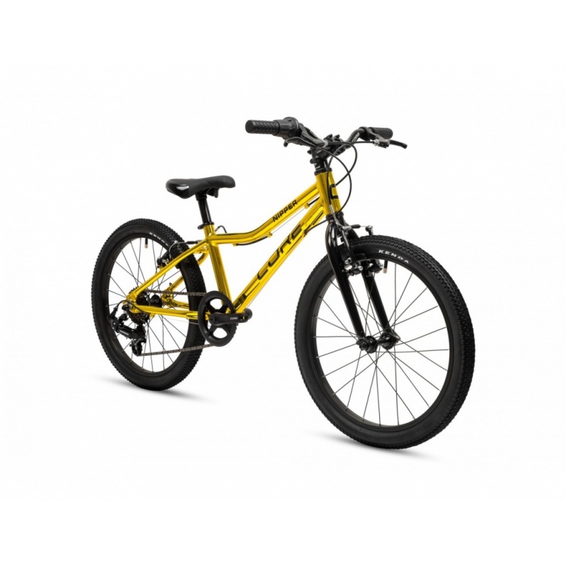 Dětské kolo CORE NIPPER 20" AL, REVO-6, chromovaný zlatý, váha 7.22kg model 2026