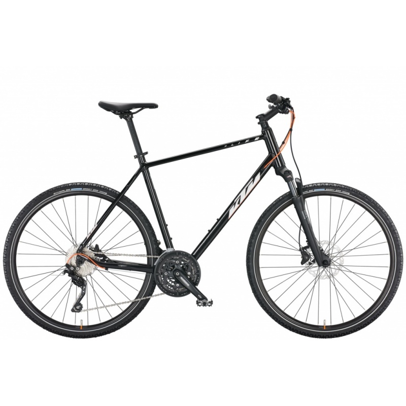 Krosové kolo KTM X-Life Action , barva Flaming Black/Silver/Orange model 2024