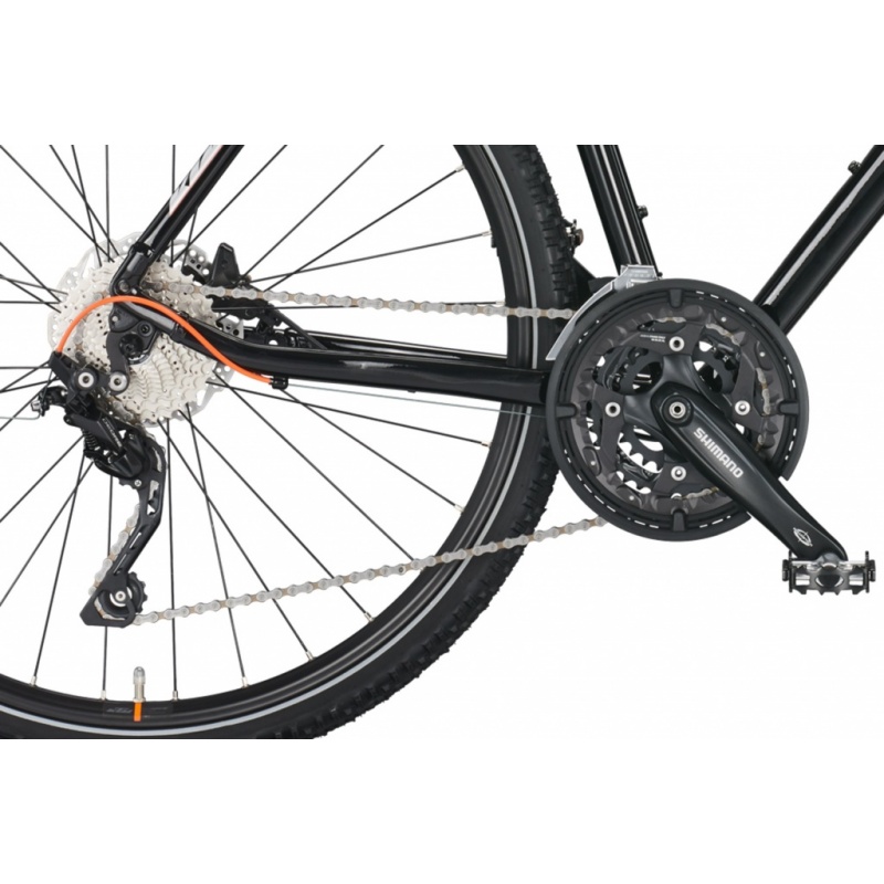 Krosové kolo KTM X-Life Action , barva Flaming Black/Silver/Orange model 2024