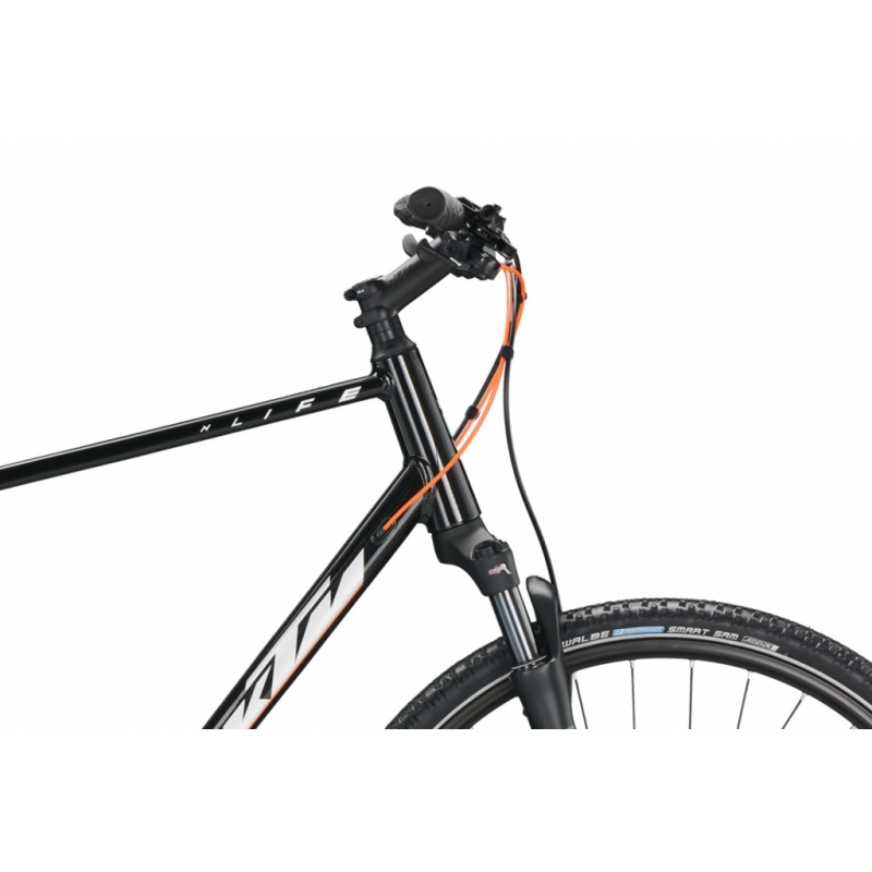 Krosové kolo KTM X-Life Action , barva Flaming Black/Silver/Orange model 2024