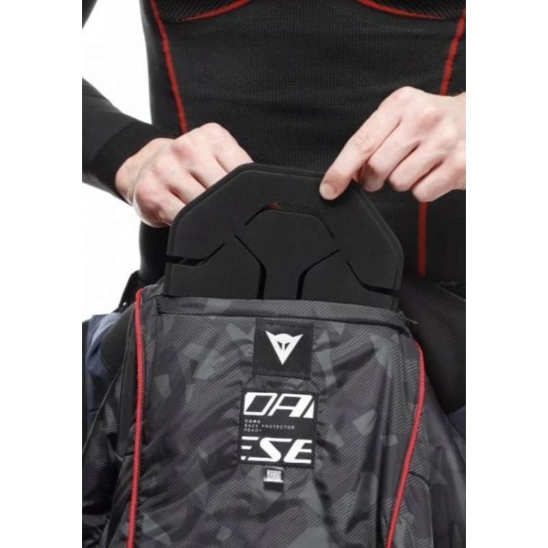 Bunda Dainese AVERA DERMIZAX EV™CORE  READY JACKET s kapsou na páteřák L