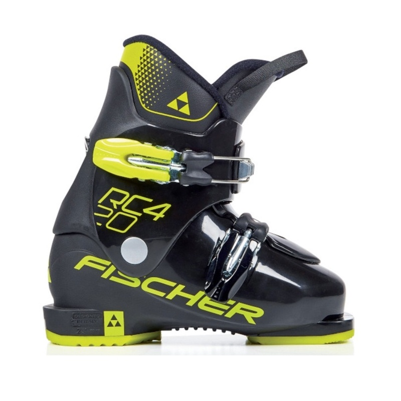 Boty Fischer RC4 20 černožluté vel 16,5 až 20,5 Boty Fischer RC4 20 černožluté vel 16,5 až 20,5