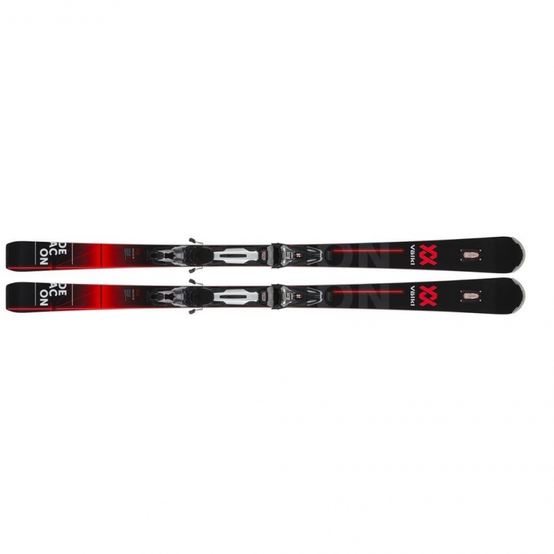 bazarové lyže Völkl Deacon 74 black s vázáním rMotion2 12 GW