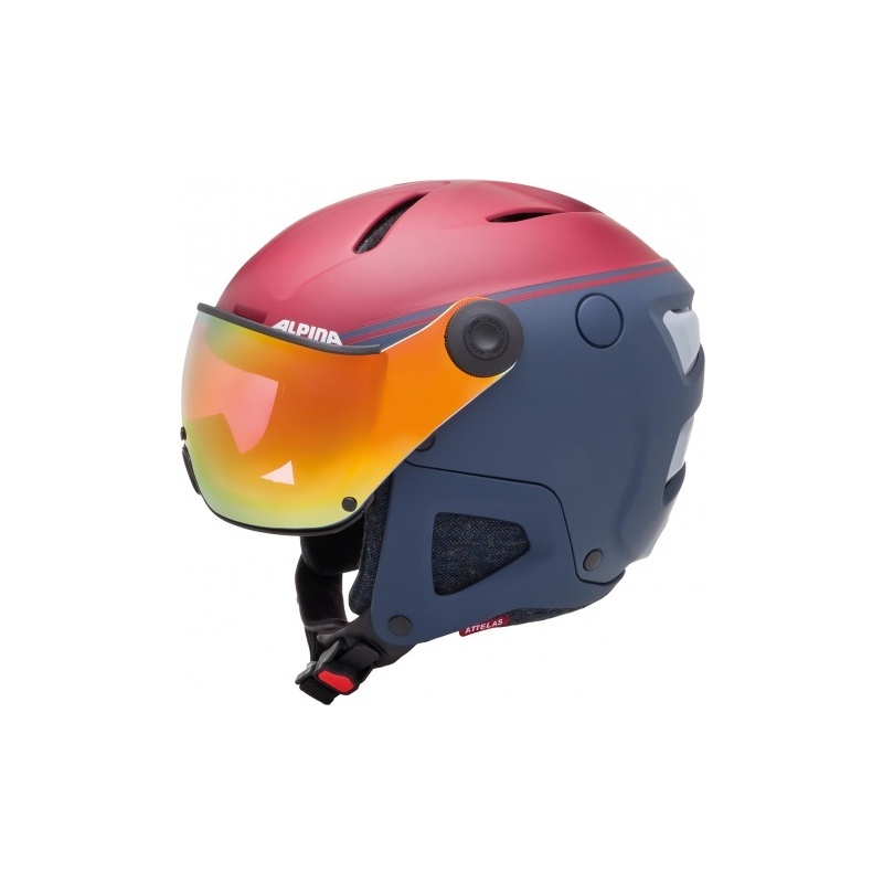 Helma ALPINA  Attelas Visor QVM černá matná