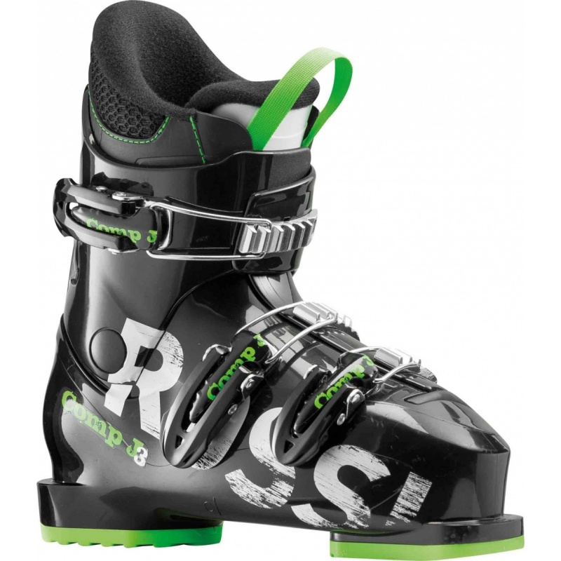 boty Rossignol COMP J3 černo/zelené boty Rossignol COMP J3 černo/zelené