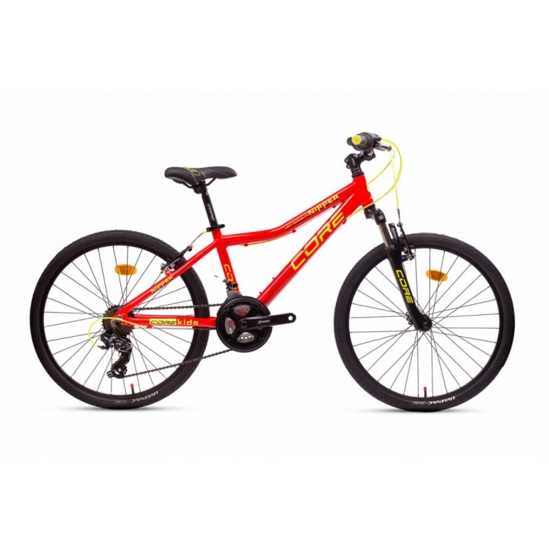 Kolo CORE 24" Al Nipper odpruž. vidlice, váha 11,37 kg různé barvy