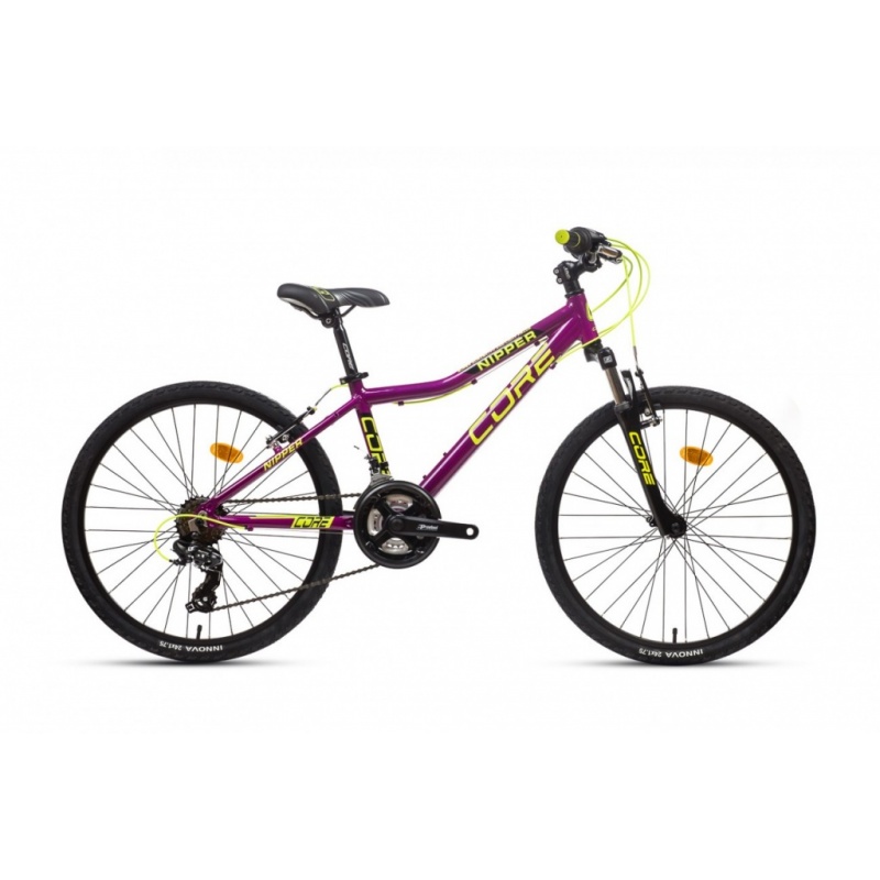 Kolo CORE 24" Al Nipper odpruž. vidlice, váha 11,37 kg různé barvy