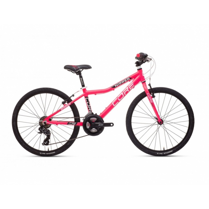 Dětské kolo CORE 24" Al Nipper, 3x6s, pevná vidlice, váha 10,6kg, různé barvy