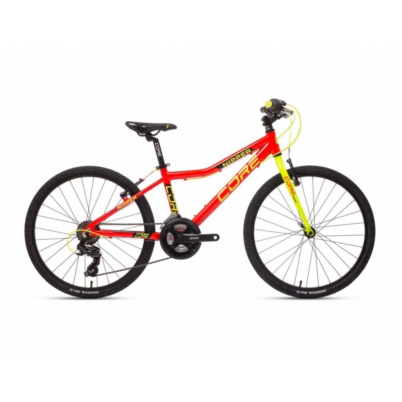 Dětské kolo CORE 24" Al Nipper, 3x6s, pevná vidlice, váha 10,6kg, různé barvy