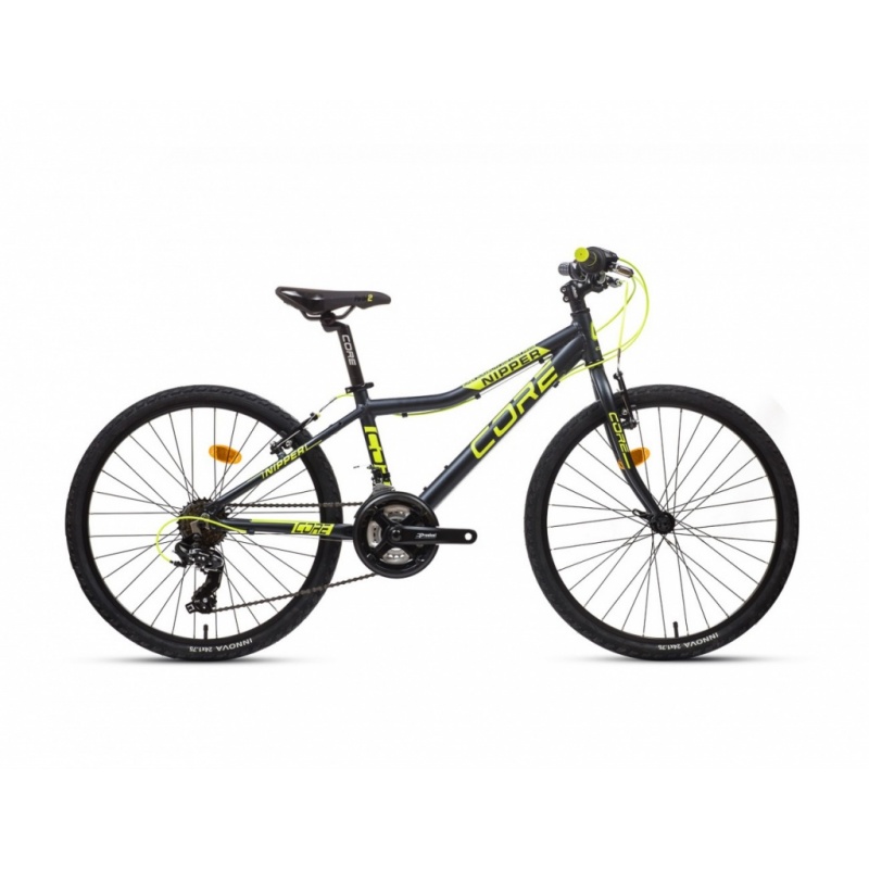 Dětské kolo CORE 24" Al Nipper, 3x6s, pevná vidlice, váha 10,6kg, různé barvy