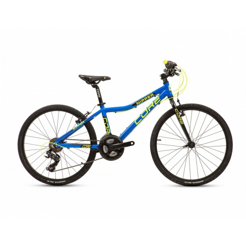 Dětské kolo CORE 24" Al Nipper, 3x6s, pevná vidlice, váha 10,6kg, různé barvy