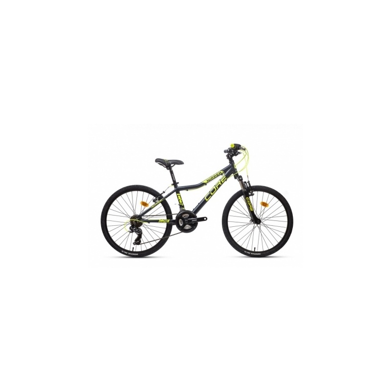Kolo CORE 24" Al Nipper 1x7, odpruž. vidlice, váha 10,9 kg různé barvy
