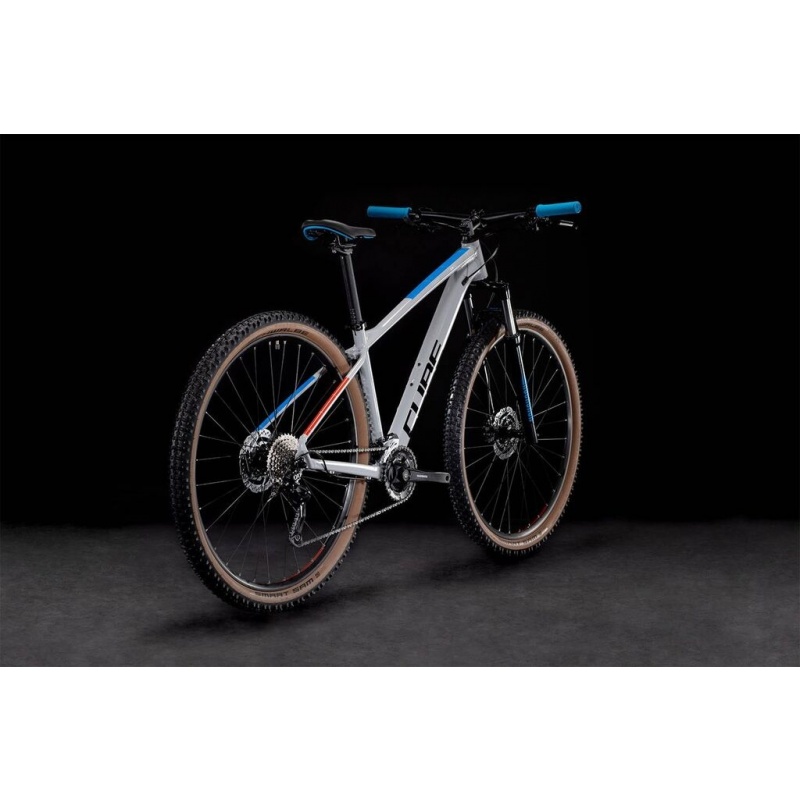 Horské kolo CUBE AIM SL 29" 2022 prismagrey´n´blue´n´red 22" rám