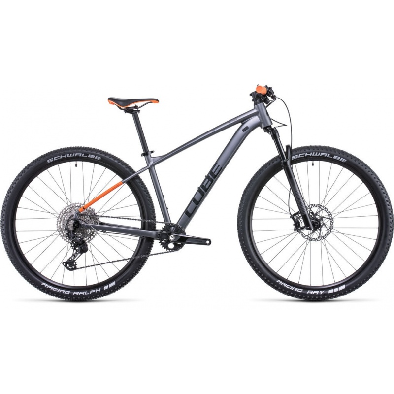 Horské kolo CUBE REACTION PRO 29" 2022 grey´n´orange