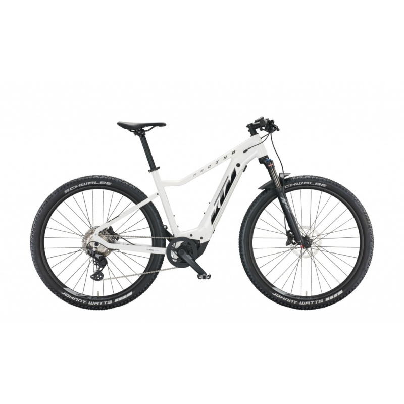 Elektrokolo KTM MACINA RACE 591 model 2022, barva metallic white