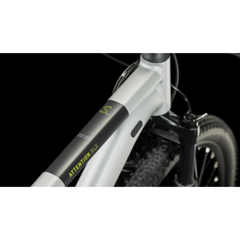 Horské kolo CUBE Attenton SLX silvergrey´n´lime model 2023