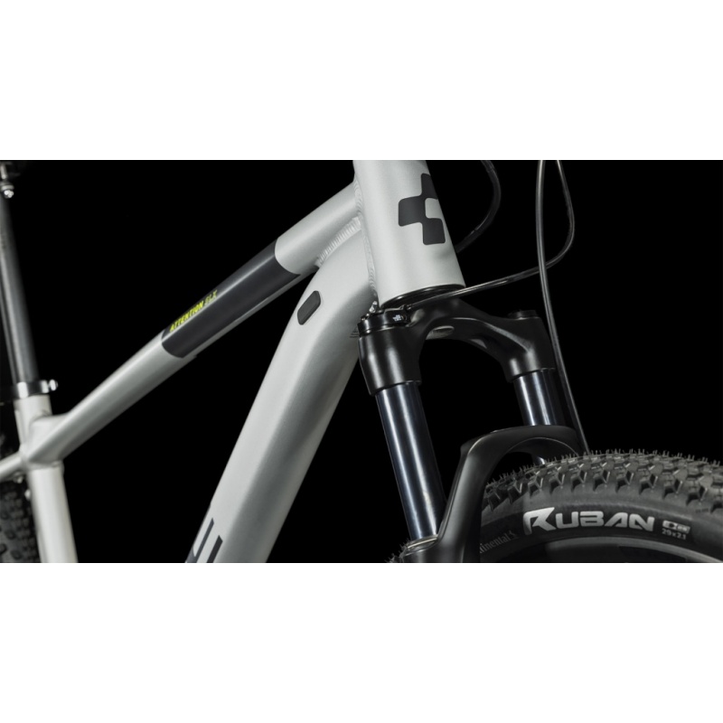 Horské kolo CUBE Attenton SLX silvergrey´n´lime model 2023