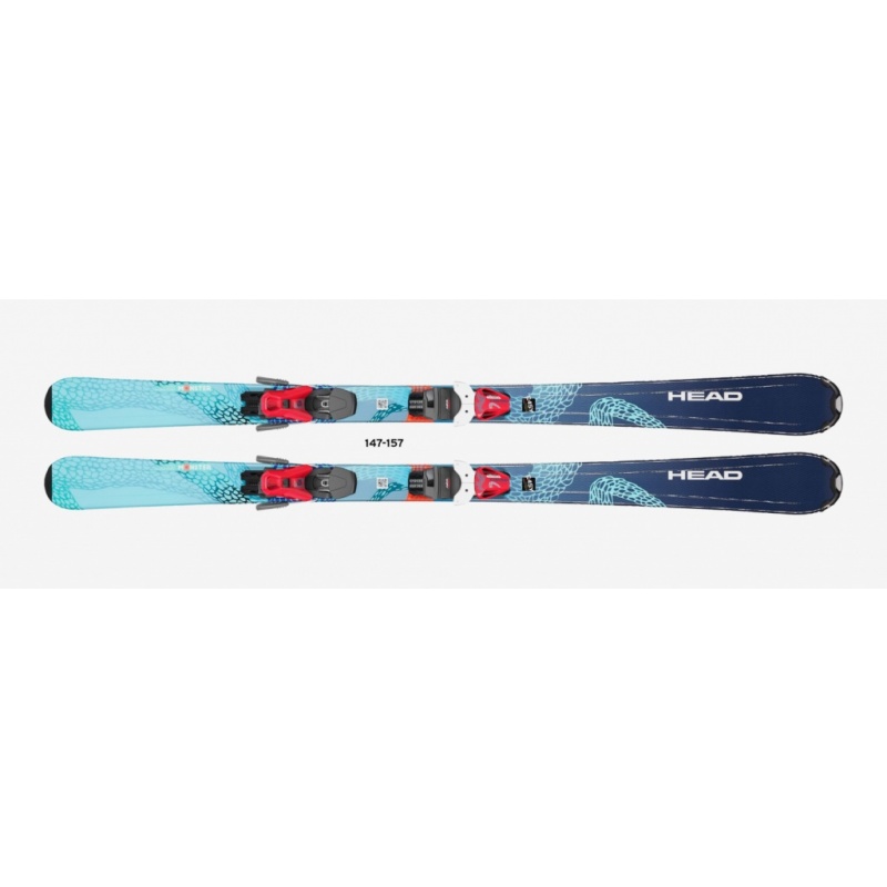 lyže Head Monster Easy JRS (127,137,147,157cm) + vázání Head JRS 7,5 GW (model 2023)